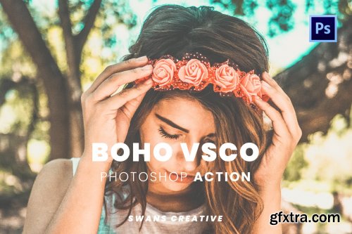 Boho VSCO Photoshop Action