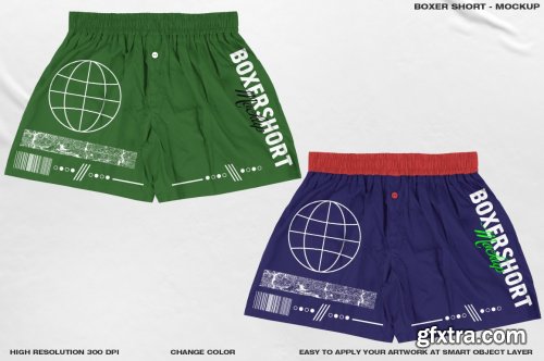 CreativeMarket - Boxer Short - Mockup 6316475