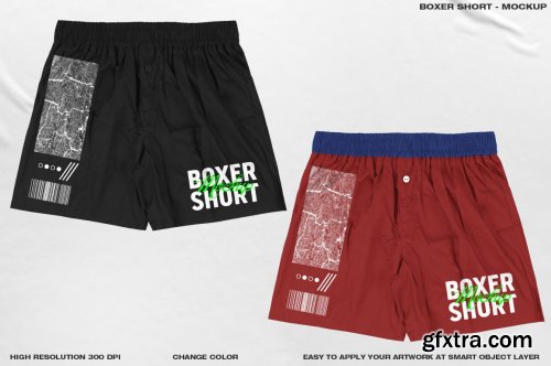 CreativeMarket - Boxer Short - Mockup 6316475