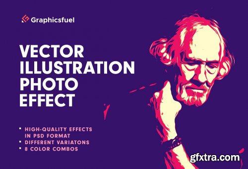 CreativeMarket - Vector Illustration Photo Effect 6331200