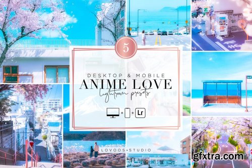 CreativeMarket - ANIME LOVE - Lightroom Presets 6351362