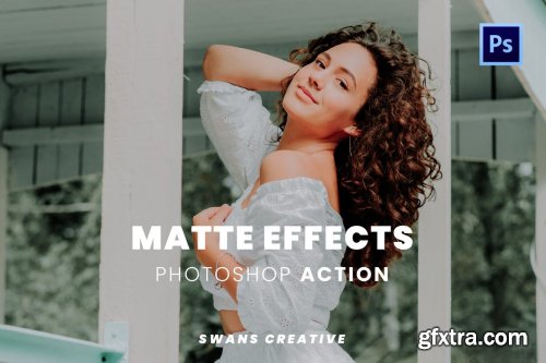 Matte Effects Photoshop Action