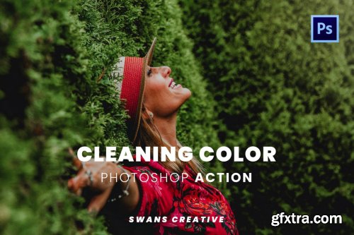 Cleaning Color Photoshop Action