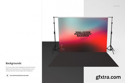 CreativeMarket - Photography Backdrop Mockup Set 6451800