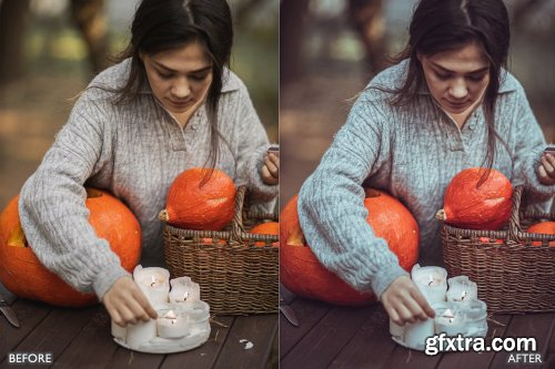 CreativeMarket - Halloween Fall Lightroom Presets 6480769