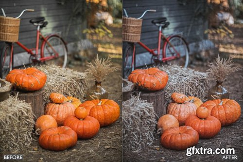 CreativeMarket - Halloween Fall Lightroom Presets 6480769