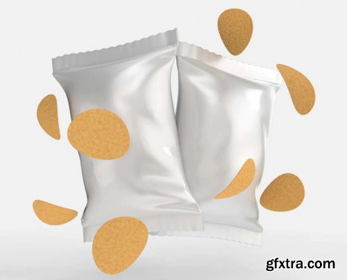 Snack Bag Mockup