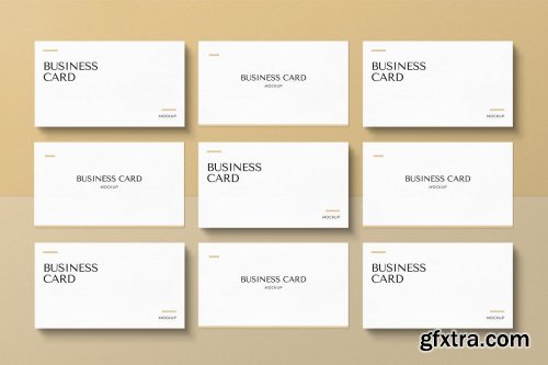 Minimalist Business Card Mockup Vol. 1