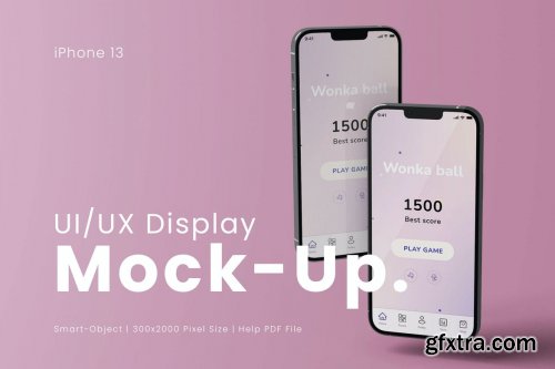 UI-UX iPhone Display Mock Up