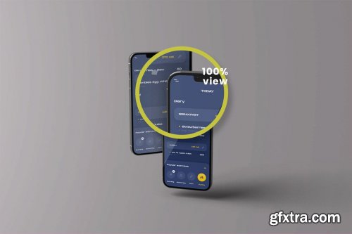 UI-UX iPhone Display Mock Up