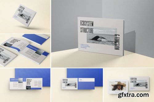 Landscape Book Mockups Vol2