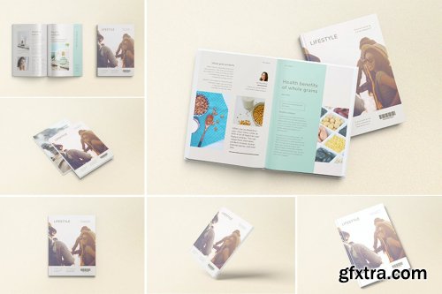 A4 Magazine Mockups