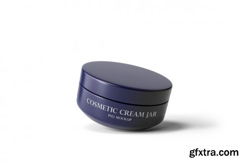 Cosmetic Cream Jar Mockup Vol.1