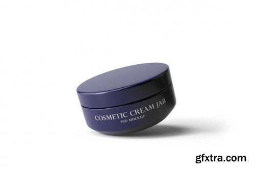 Cosmetic Cream Jar Mockup Vol.1