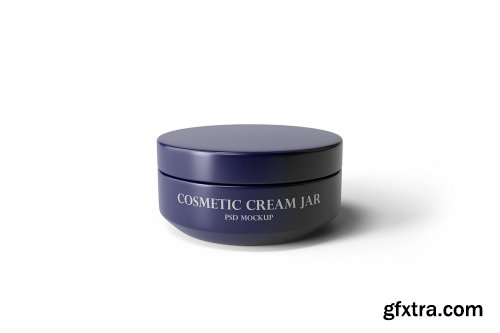 Cosmetic Cream Jar Mockup Vol.1