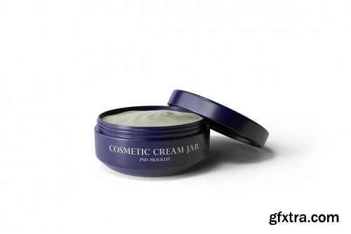 Cosmetic Cream Jar Mockup Vol.1