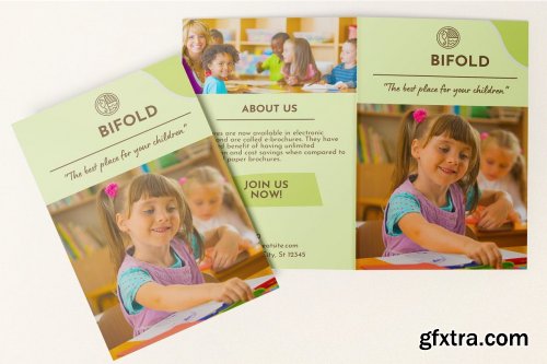 A6 Bifold Brochure Mockups