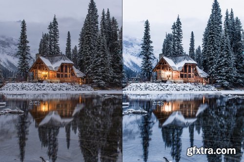 CreativeMarket - 4 Winter Lightroom Presets 5627706