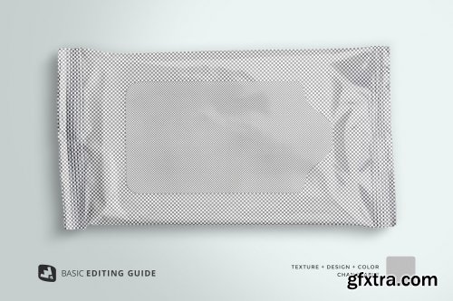 CreativeMarket - Disposable Wipes Packaging Mockup 5180083