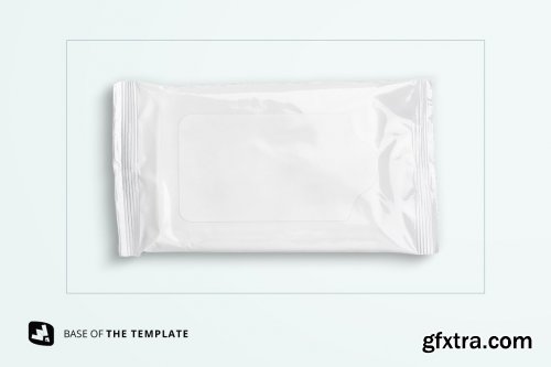 CreativeMarket - Disposable Wipes Packaging Mockup 5180083