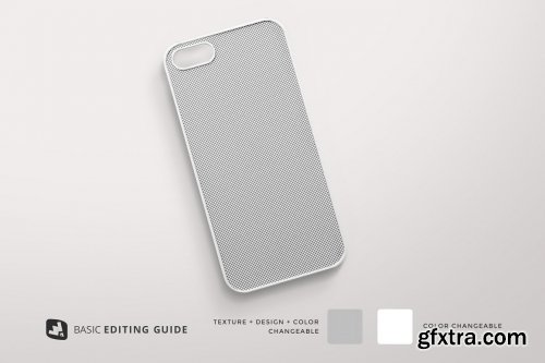 CreativeMarket - Top View Phone Case Mockup 5081242