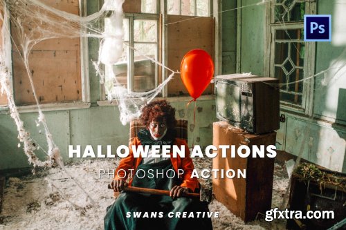 Halloween Actions Photoshop Action