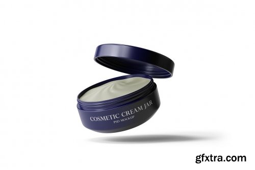 Cosmetic Cream Jar Mockup Vol.2