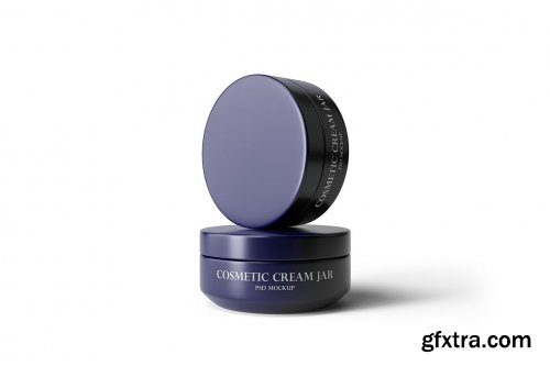 Cosmetic Cream Jar Mockup Vol.2