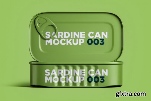 Sardine Can Mockup 003