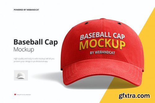 Baseball Cap Mockup