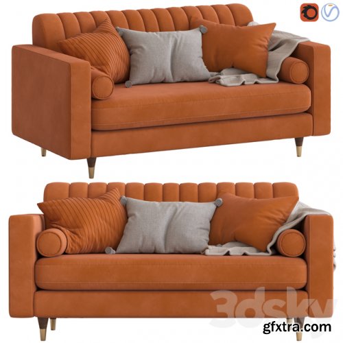 Cult Furniture Belgravia 2-Seater Sofa