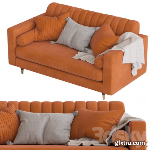 Cult Furniture Belgravia 2-Seater Sofa