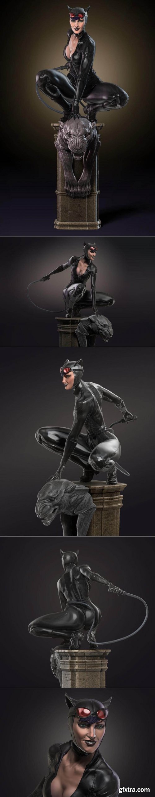 Catwoman – 3D Print Model