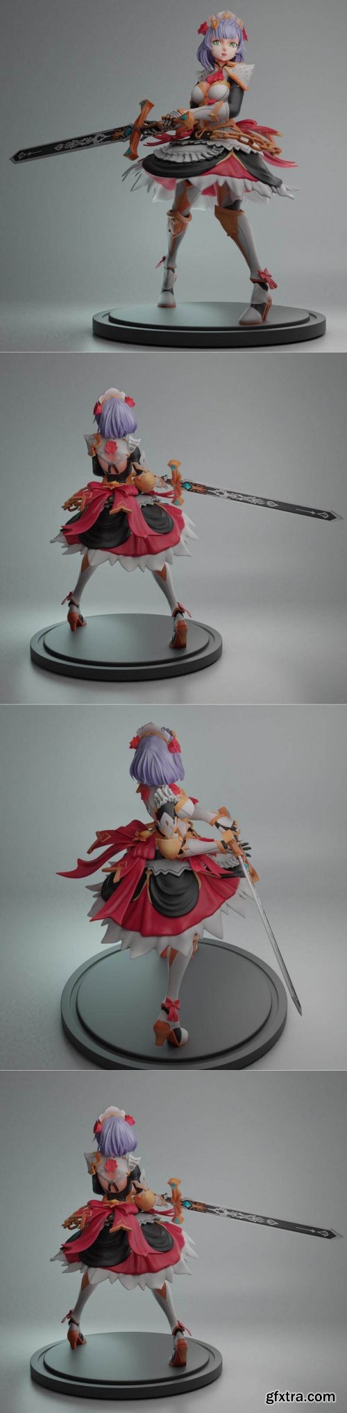 Genshin Impact Noelle – 3D Print Model