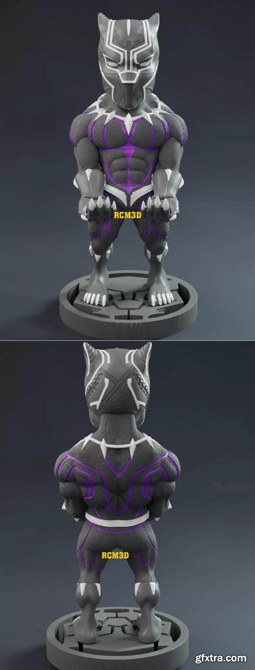 Cults – Black Panther – 3D Print Model