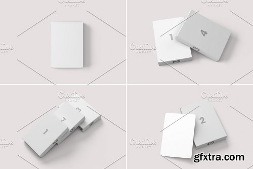 CreativeMarket - Playing Cards Mockup v.6 - 14 views 6180962