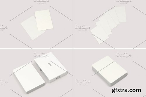 CreativeMarket - Playing Cards Mockup v.6 - 14 views 6180962