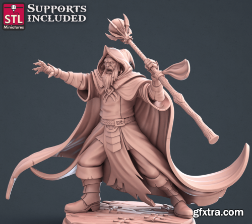 Dark Wizard Collaboration – 3D Print Model