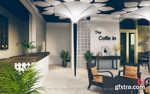 Interior Coffee Model by Nguyen Quang 