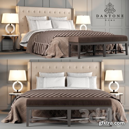 Dantone Home Bed Jarrow Buttons