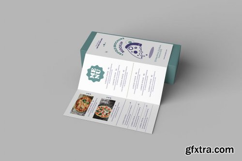 Minimalist Trifold Brochure Mockup