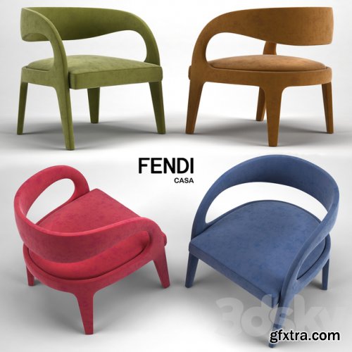 Fendi Casa Berenice Armchairs