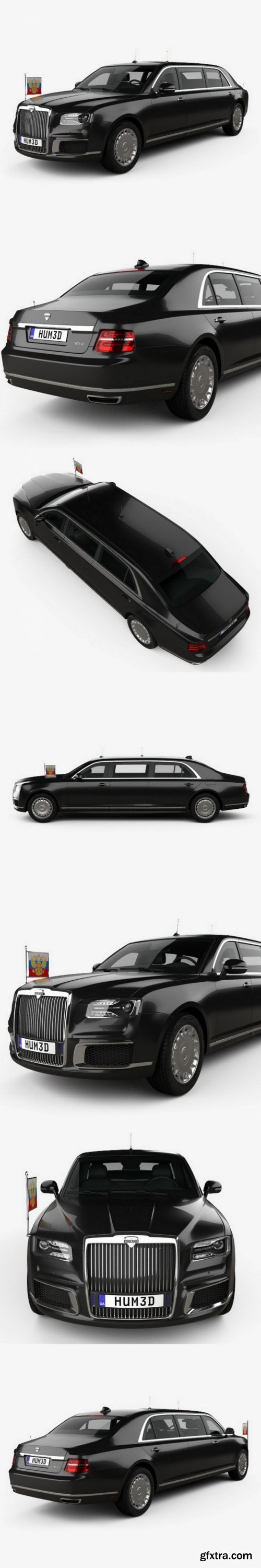 Aurus Senat Presidential Limousine 2018