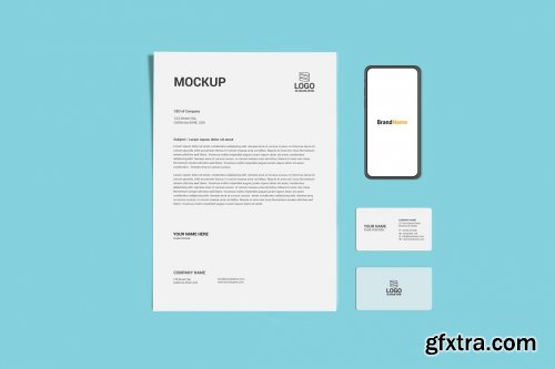 CreativeMarket - A4 Pages Mockup 5542531