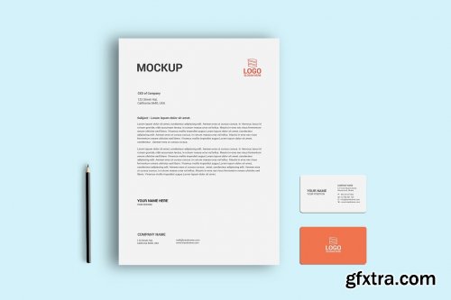 CreativeMarket - A4 Pages Mockup 5542531