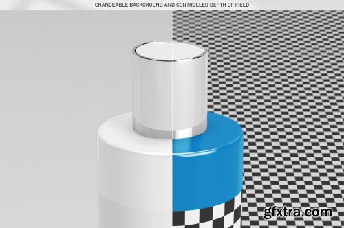 CreativeMarket - Cleansing Gel Bottle Mock-Up 5969611