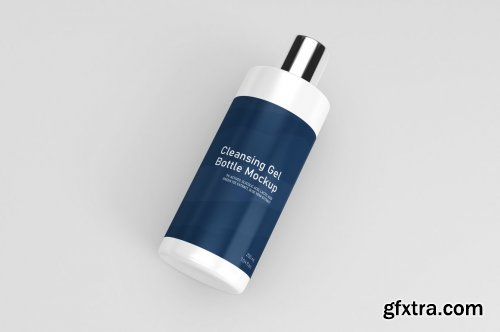 CreativeMarket - Cleansing Gel Bottle Mock-Up 5969611