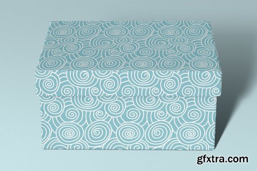 CreativeMarket - Paper Mache Craft Box Mockups 5953880