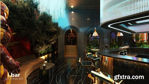 Interior Bar Restaurant by Chun’s Nguyen