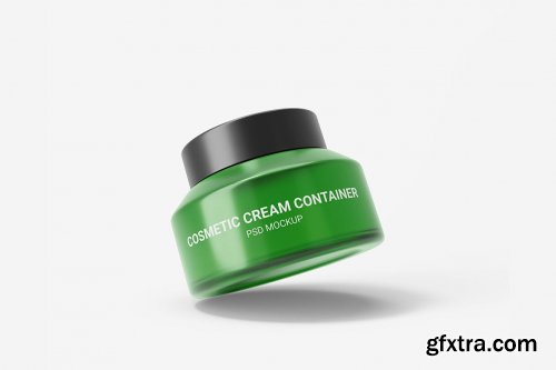 Cosmetic Cream Container Mockup Vol.1